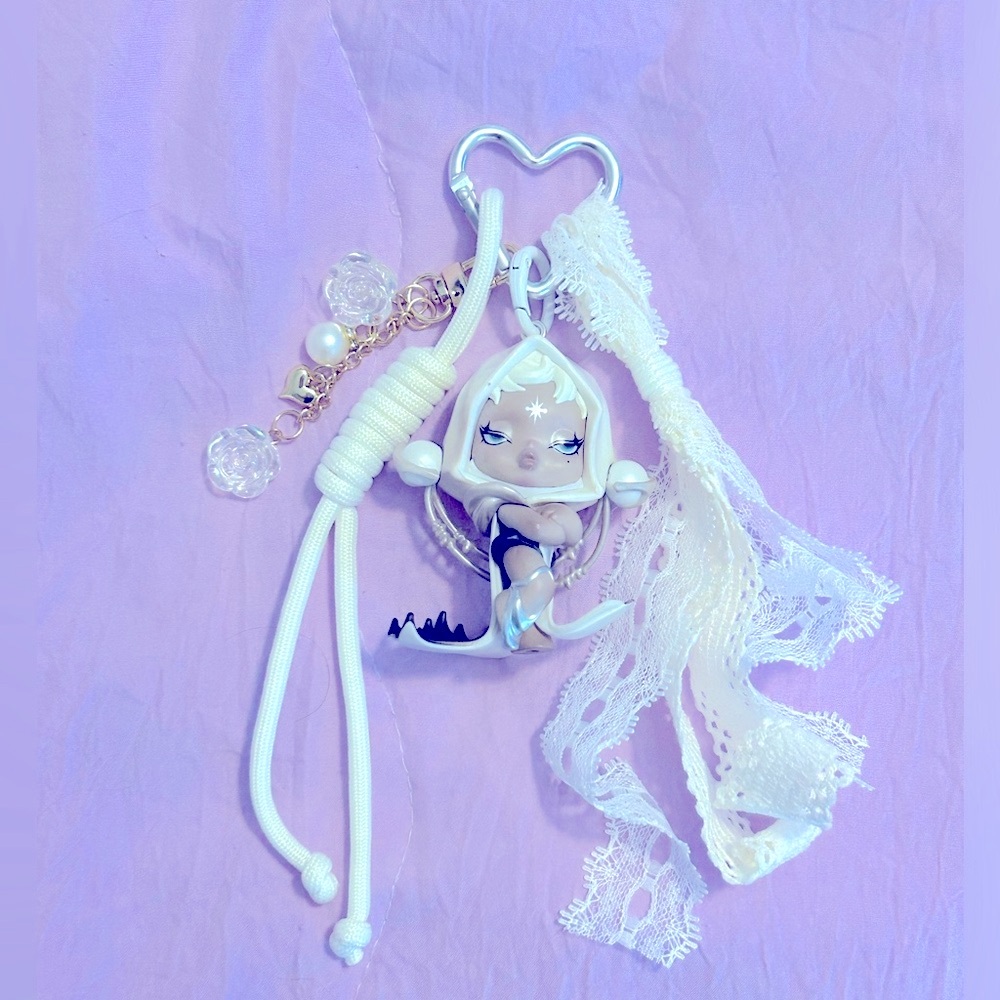 SkullPanda Bag Charm